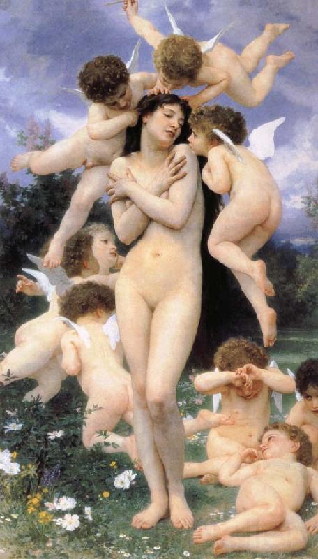 Adolphe William Bouguereau Return of Spring Germany oil painting art